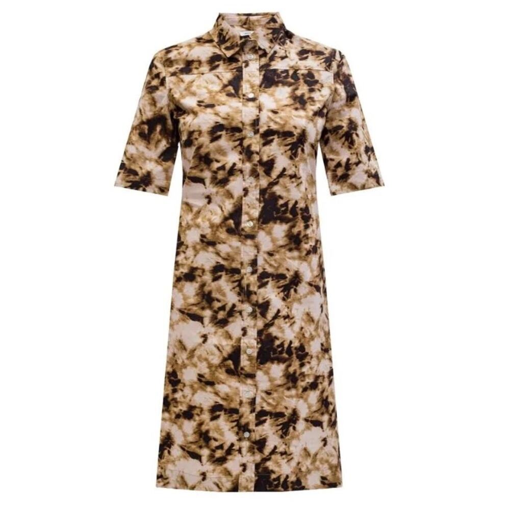 Samsoe Samsoe Demi Dress Camo Clay Brown Tan Medium‎